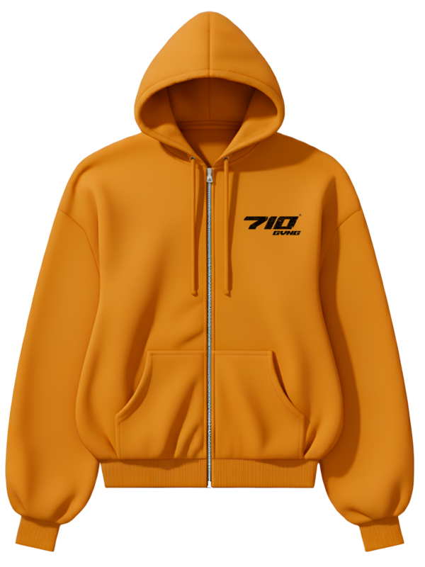 FULL ZIP - "THE RAT" - FRIENDS AND FAMILY - AMARELO