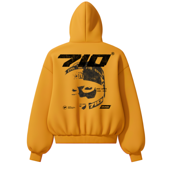 FULL ZIP - "THE RAT" - FRIENDS AND FAMILY - AMARELO