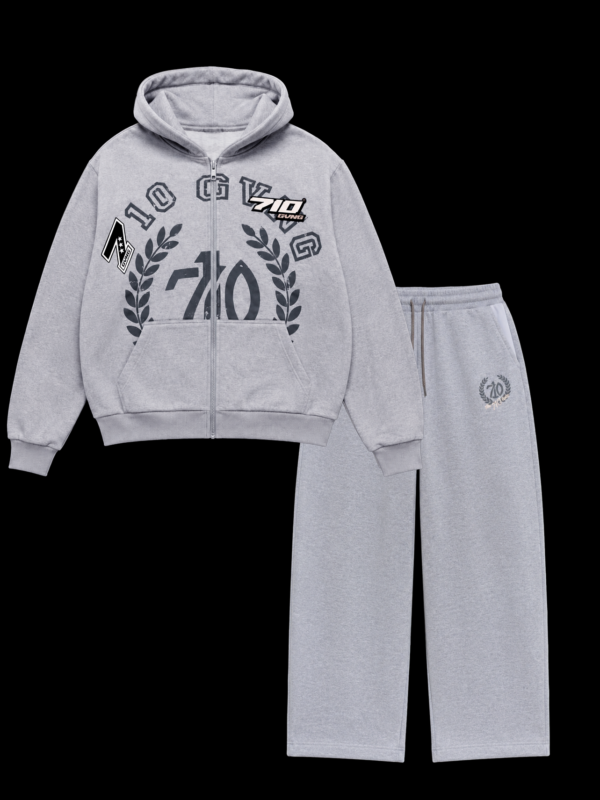 CONJUNTO MOLETOM “SCUDERIA” COR MESCLA