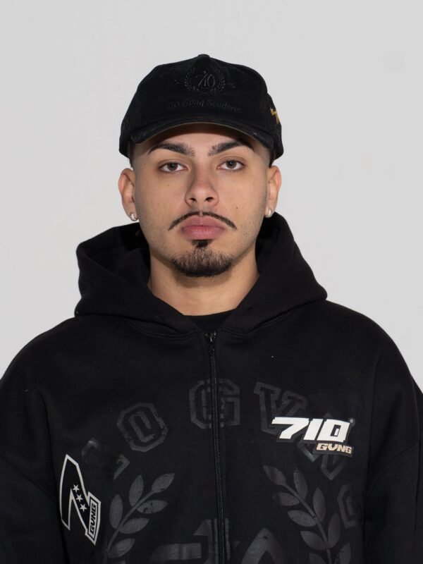 BONÉ "SCUDERIA" PRETO/PRETO