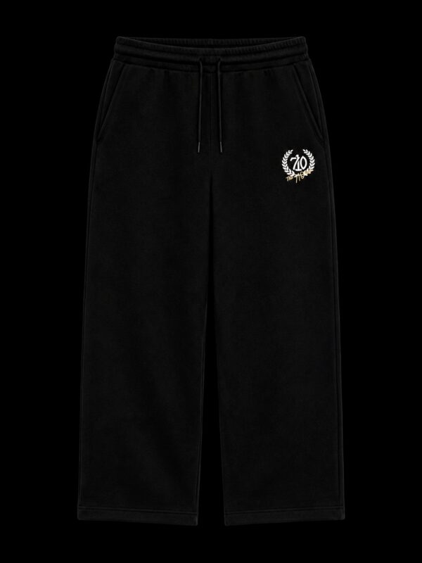 CALÇA MOLETOM “SCUDERIA” COR PRETA