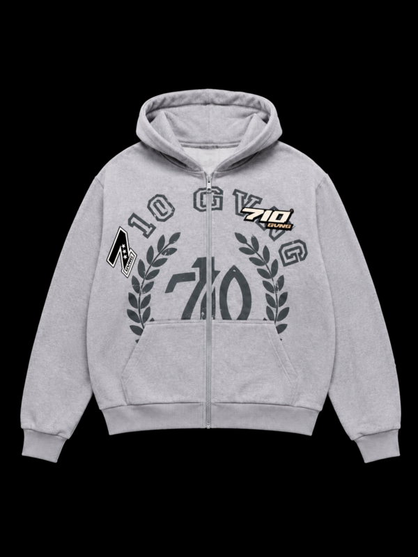 FULL ZIP - “SCUDERIA” COR MESCLA