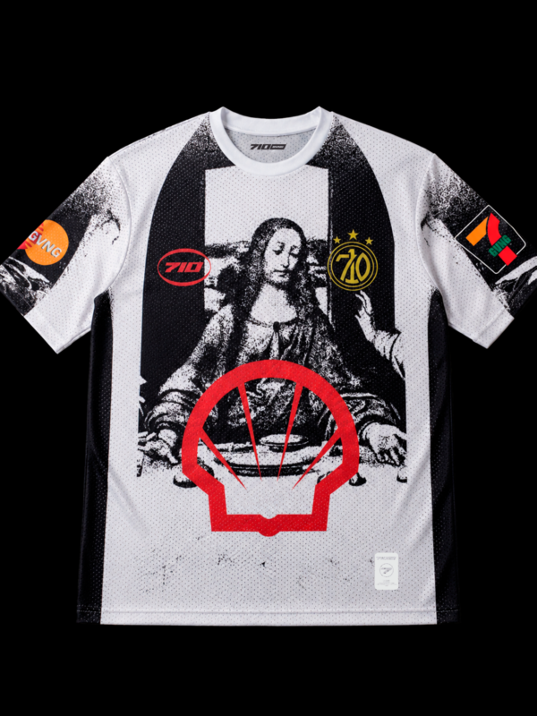 CAMISETA "SANTA CEIA" BRANCA